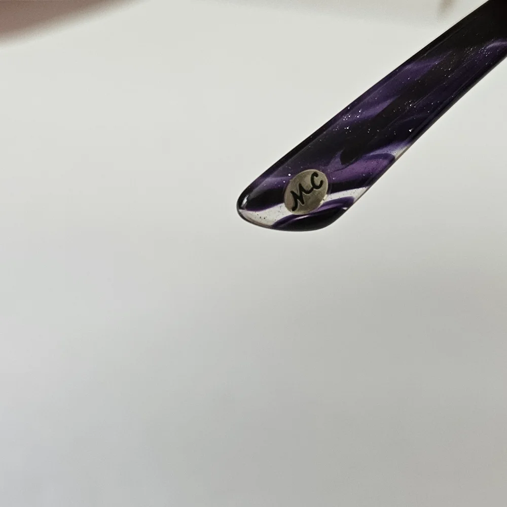 Mizyake Couture MC 4239 purple stainless‎ steel eyeglass frames